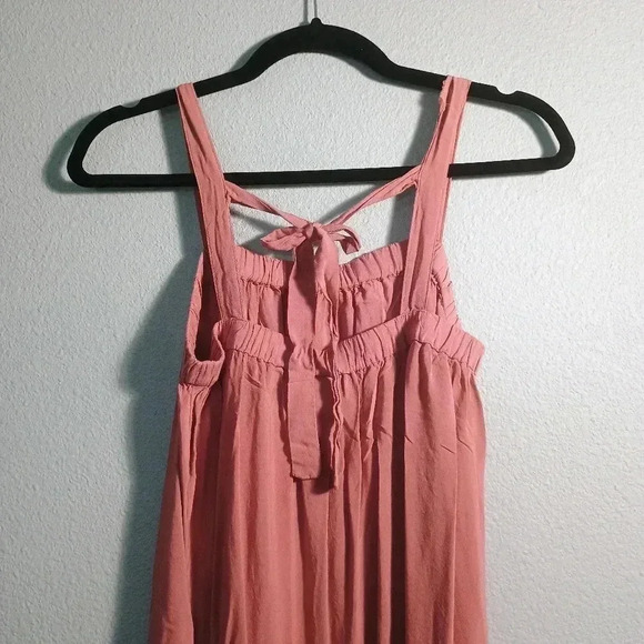 Old Navy Womens Mauve-ish Maxi Dress Spaghetti Strap Size Small - Picture 7 of 10